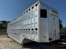 2000 MERRITT CATTLE DRIVE 50' ALUMINUM POT TRAILER