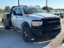 2019 RAM 5500 HEAVY DUTY FLATBED TRUCK