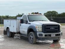 2013 FORD F-550XL SUPER DUTY SERVICE TRUCK