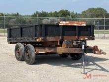 HOMEMADE TANDEM DUMP TRAILER