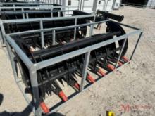 NEW 78" GRASS FORK GRAPPLE SKID STEER ATTACHEMNT