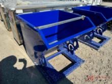 NEW SELF DUMPING HOPPER W/ FORK POCKETS