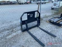 NEW 42" PALLET FORKS SKID STEER ATTACH