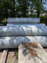 (Lot)  24"D x 10' Straight Section Duct