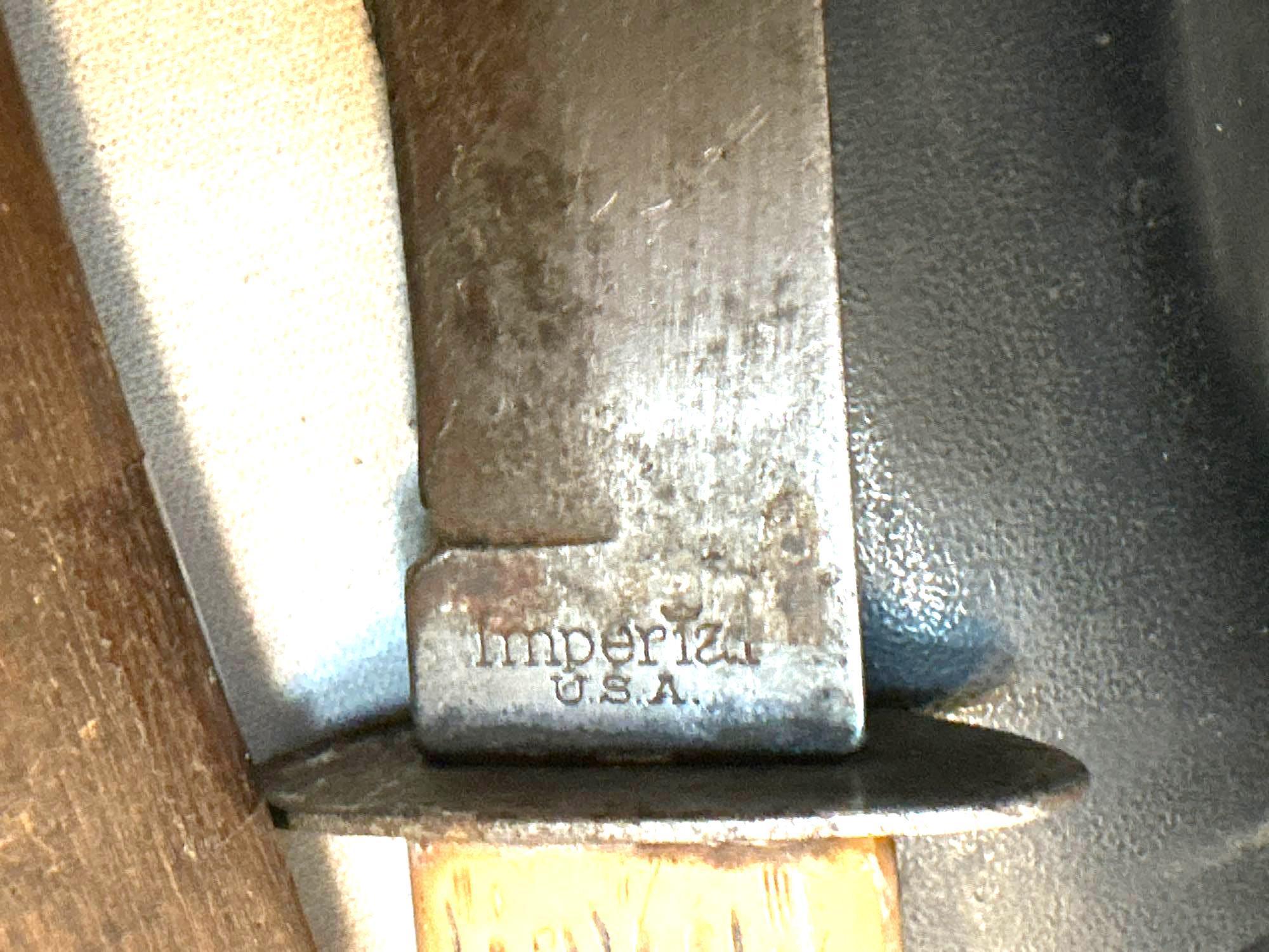 Vintage Fixed Blade Knife Lot Including JC Higgins- Imperial etc
