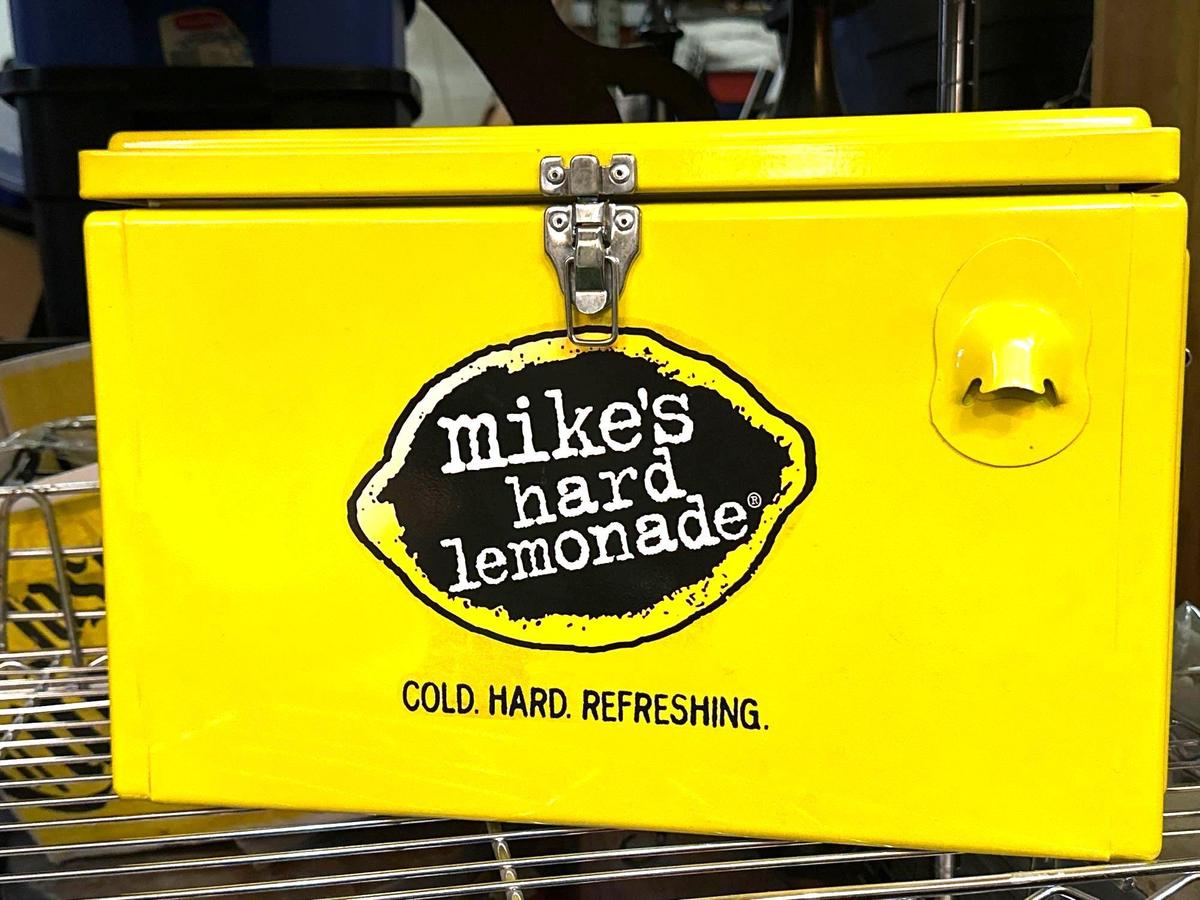 Mike's Lemonade Metal Cooler