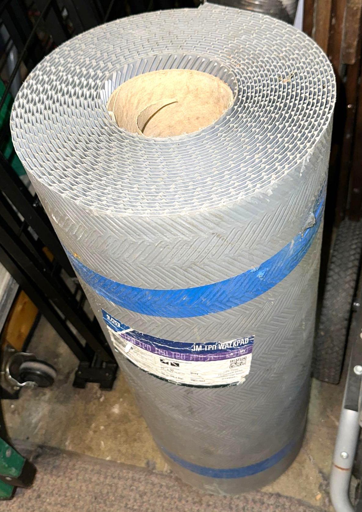 New Roll of JM TPO Walkpad 30" x 50'- Grey