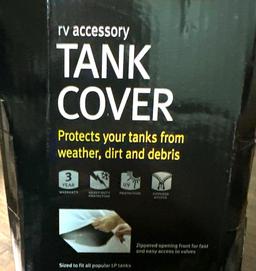 NIB Classic Accessories Over Drive RV Tank Cover - fits Two Tanks