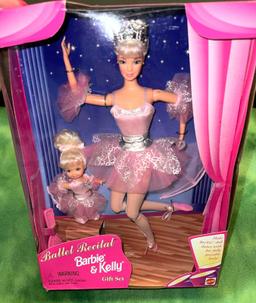 NIB 1997 Barbie & Kelly Ballet Recital Dolls