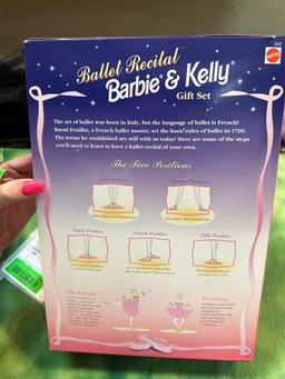 NIB 1997 Barbie & Kelly Ballet Recital Dolls