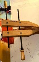 14" Craftsman Wooden Vise- Like New