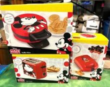 3 New Mickey Mouse Kitchen Small Appliances