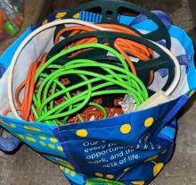 Bag full of Extension Cords