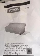 Duck Covers Patio Sofa Cover 85x35x35- New Out of Box