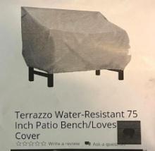 Terrazzo Patio Bench/Loveseat Cover 75"- New out of box