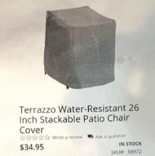 Stackable Patio Chair Cover 26"- New Out of Box