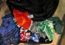 Nice Suit Case Filled with Men's Samoa Dress shirts- All in good condition