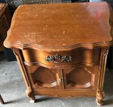 Vintage End table with Drawer 25" x 26"