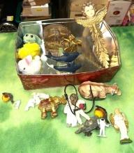 Lot of Collectible figurines and Toys