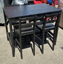 Ikea Pub table with 4 Chairs