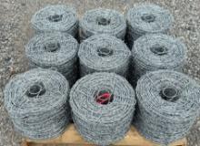 ROLLS OF BARBED WIRE