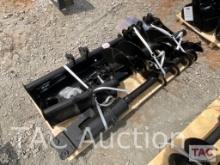 New (9) Piece Mini Excavator Attachment Set