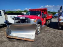 2016 Ford F550 Super Duty Plow Truck