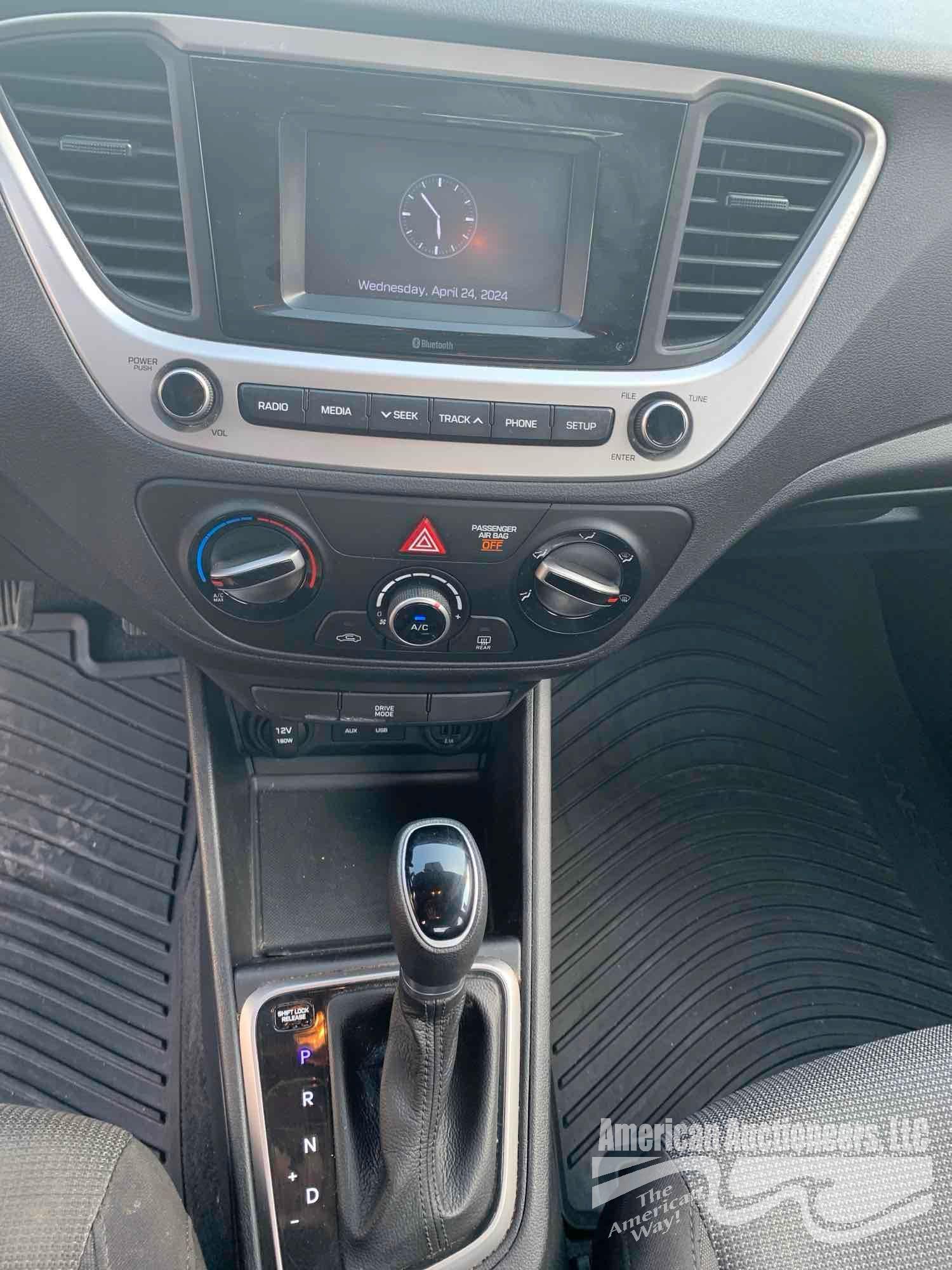 2018 Hyundai Elantra Passenger Car