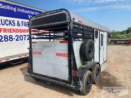 2000 CHAPPARRALL TANDEM AXLE STOCK TRAILER