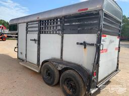 2000 CHAPPARRALL TANDEM AXLE STOCK TRAILER