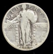 1929-D ... Bold Date ... Standing Liberty Quarter