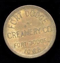 Fort Dodge, IA ... Creamery Co ... Good for 1 Quart Milk