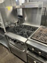 Kintera 4 Burner Gas Range w/Oven Below