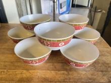 LOT Plastic Serving Bowls (MD)