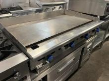 Imperial 48” Countertop Gas Griddle