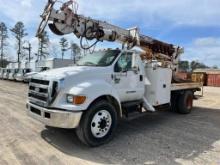 2007 FORD F750 DIGGER/DERRICK TRUCK