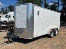 2022 ARISING 714VTRW 16FT ENCLOSED TRAILER