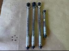 LOT OF 4 TORC WRENCHES