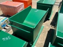 CARBON STEEL SELF DUMPING TRASH HOPPER