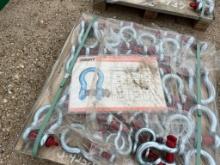 PALLET OF SCREW PIN ANCHOR SHACKLES