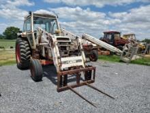 Case 1490 Cab Loader Tractor 'Runs & Operates'