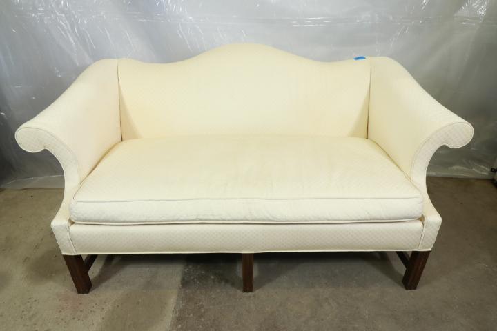 Chippendale Style Camel Back Sofa By Harden Furniture
