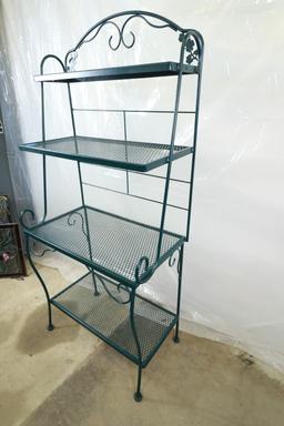 Wrought Iron Bakers Rack