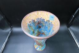 Mosaic Style Vase