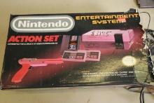 Nintendo Entertainment System Action Set with Assorted Games