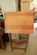 Antique Folding Drafting Table