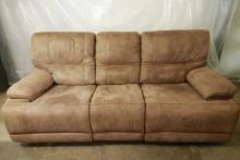 Micro Suede Reclining Sofa & Chair