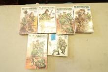 6 Military Miniatures