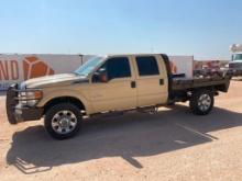 2012 Ford F-350 XLT Super Duty Flat Bed Pickup