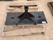 Unused 2'' Hitch Receiver V2 (Skid Steer Attachment)
